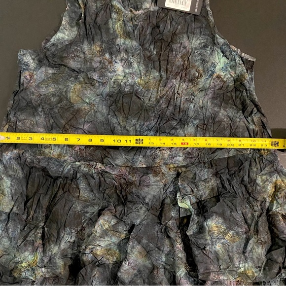 Comfy USA — Lori Jumper Dress Nicolas Print XL Lagenlook Art to Wear - Picture 8 of 11